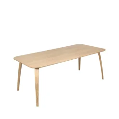 GUBI Dining Tables*rectangular dining table, Oak Beige