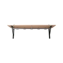 Scherlin Hat Rack & Hat Shelves*Hall shelf 2, Oiled oak Beige