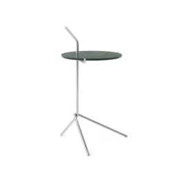 &Tradition Side Tables*Halten SH9 side table, Verde guatemala-stainless steel Green