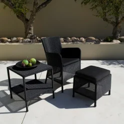 Cane-line Seating*Hampstead armchair weave, Black
