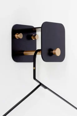 Umage Clothes Hooks & Hangers*Hang in There wall hanger, -brass Black
