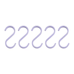 Mette Ditmer Clothes Hooks & Hangers*Hang-it hook 5-pack, Lilac Purple