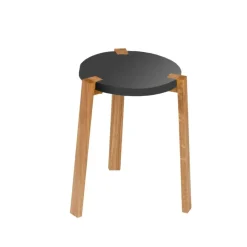 A2 Stools*Happy Pall, , oak legs Grey