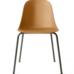 Audo Copenhagen Chairs*Harbour chair black legs, Khaki Orange