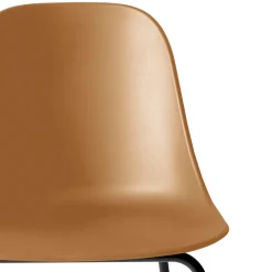 Audo Copenhagen Chairs*Harbour chair black legs, Khaki Orange