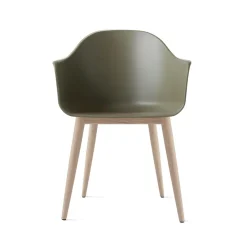 Audo Copenhagen Chairs*Harbour chair oak legs, Olive Green