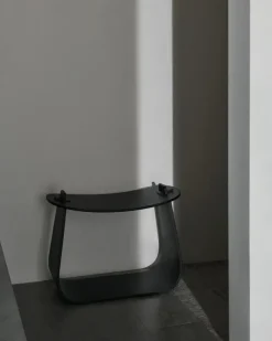 Massproductions Stools*Harry chair, Dark stained oak Black