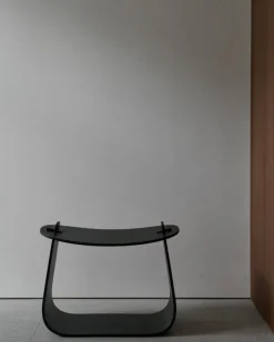 Massproductions Stools*Harry chair, Dark stained oak Black