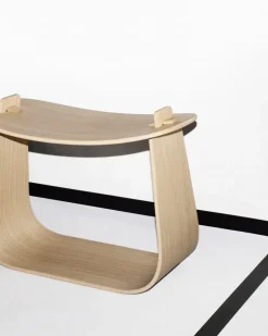 Massproductions Stools*Harry chair, Oak Beige