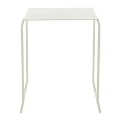 Brafab Balcony Furniture*Haru café table, Pearl , 54x61 cm White