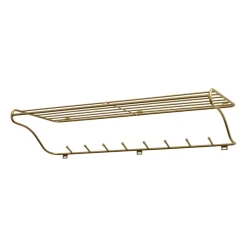 Maze Hat Rack & Hat Shelves*Hat Rack L, brass Gold-coloured