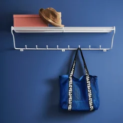 Maze Hat Rack & Hat Shelves*Hat Rack L, White
