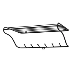 Maze Hat Rack & Hat Shelves*Hat rack shelf, Black