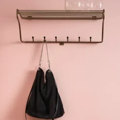 Maze Hat Rack & Hat Shelves*Hat rack shelf, brass Gold-coloured