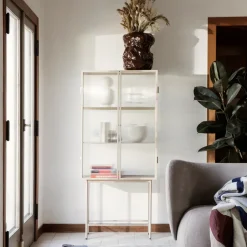 Ferm Living Display & Glass Cabinets*Haze display cabinet, Cashmere Beige