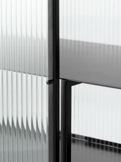 Ferm Living Dressers & Sideboards*Haze sideboard, -wavy glass Black