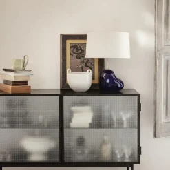 Ferm Living Dressers & Sideboards*Haze sideboard, Cashmere, wavy glass Beige