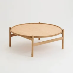 Brdr. Krüger Coffee Tables*HB coffee table Ø100 cm, Oiled oak Brown