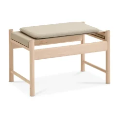 Brdr. Krüger Seat Cushions & Pads*HB cushion 35x60 cm, Canvase nature Beige