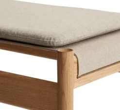 Brdr. Krüger Seat Cushions & Pads*HB cushion 35x60 cm, Canvase nature Beige