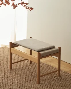 Brdr. Krüger Seat Cushions & Pads*HB cushion 35x60 cm, Canvase nature Beige