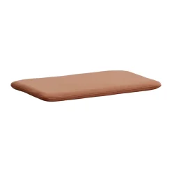 Brdr. Krüger Seat Cushions & Pads*HB cushion 35x60 cm, Spectrum leather Brandy Brown