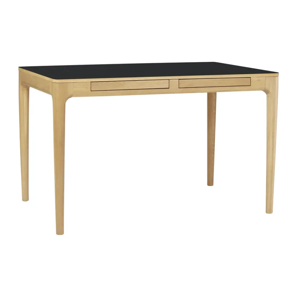 Umage Desks*Heart'n'Soul desk 80x120 cm, Oak-Fenix black BrownBlack