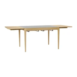Umage Dining Tables*Heart'n'Soul dining table 90x120 cm, Oak-cloud grey BeigeGrey