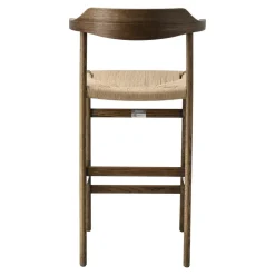 Gärsnäs Bar Stools*Hedda bar stool, Oak-black-paper cord natural Beige