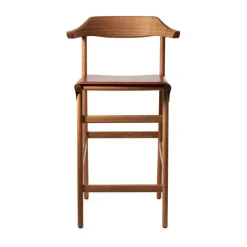 Gärsnäs Bar Stools*Hedda bar stool, Oak-pure-Tärnsjö leather cognac Beige