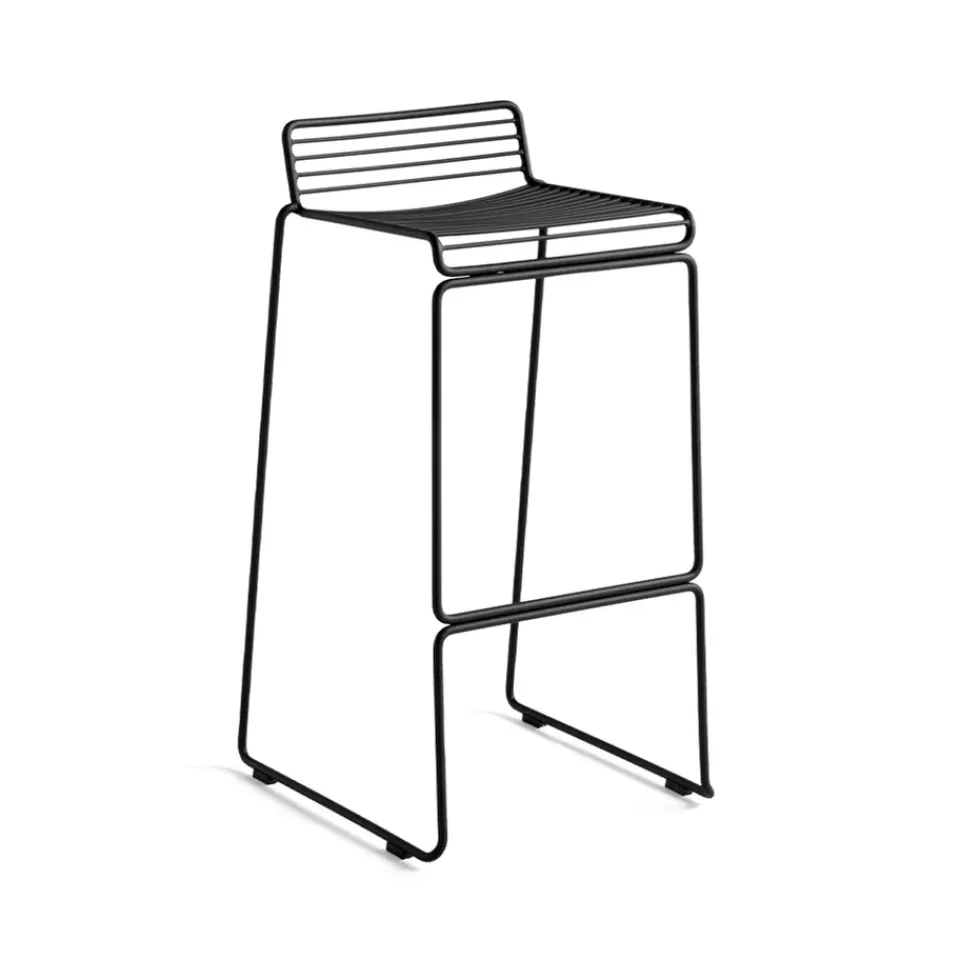 HAY Seating|Bar Stools*Hee High barstool 75 cm, Black