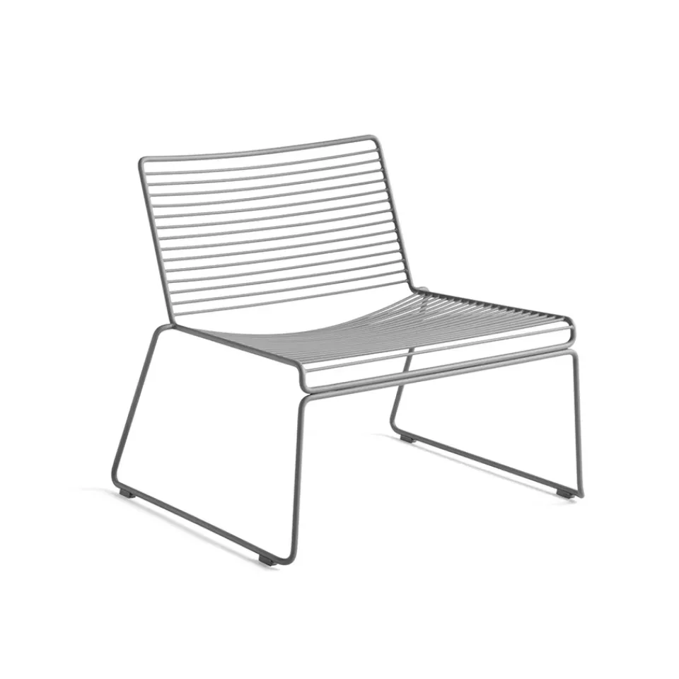 HAY Outdoor Lounge Furniture*Hee lounge chair, Asphalt Grey