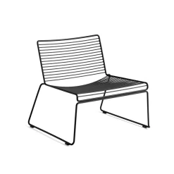 HAY Outdoor Lounge Furniture*Hee lounge chair, Black