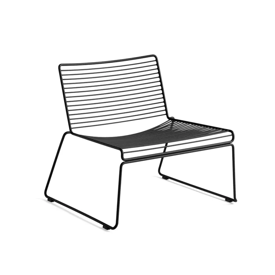 HAY Outdoor Lounge Furniture*Hee lounge chair, Black