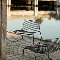 HAY Outdoor Lounge Furniture*Hee lounge chair, Black