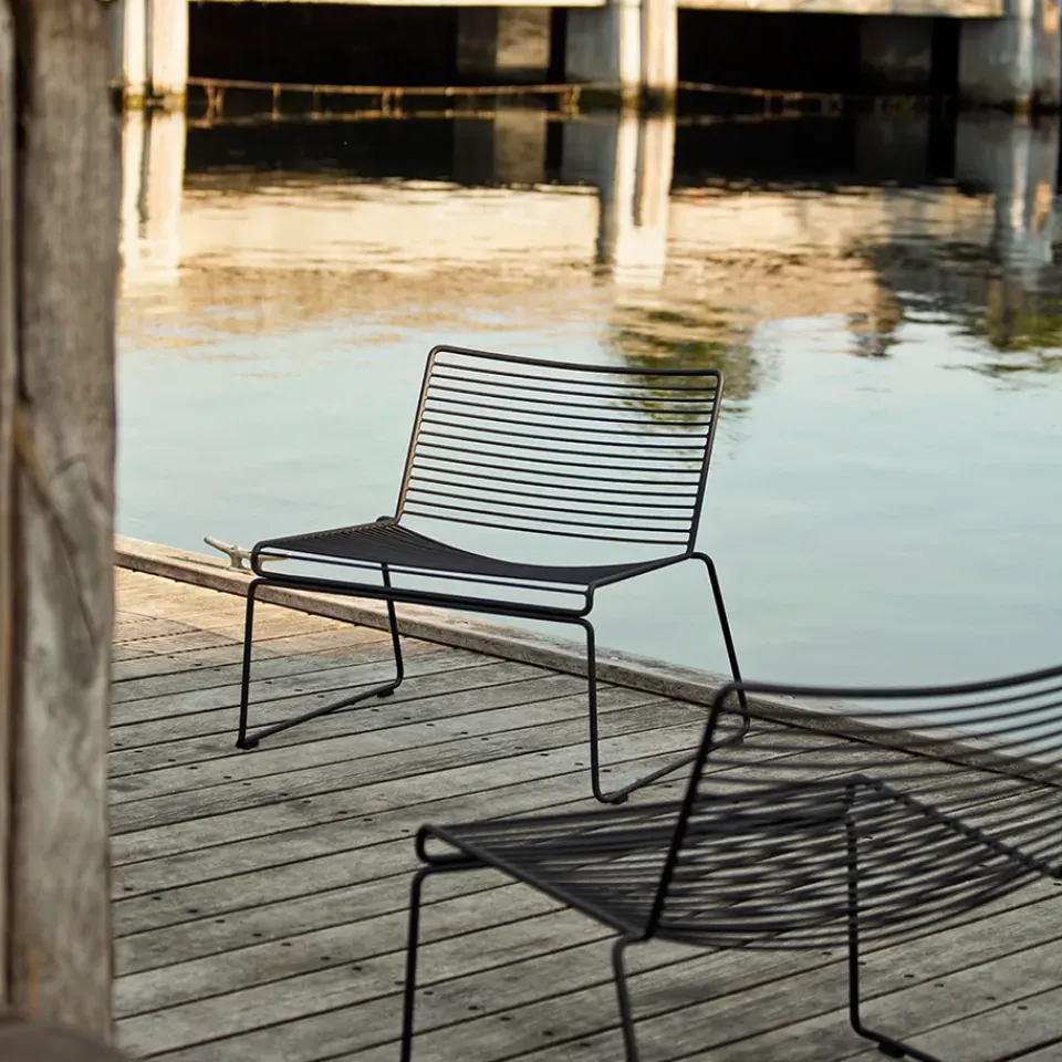 HAY Outdoor Lounge Furniture*Hee lounge chair, Fall Green