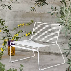 HAY Outdoor Lounge Furniture*Hee lounge chair, White