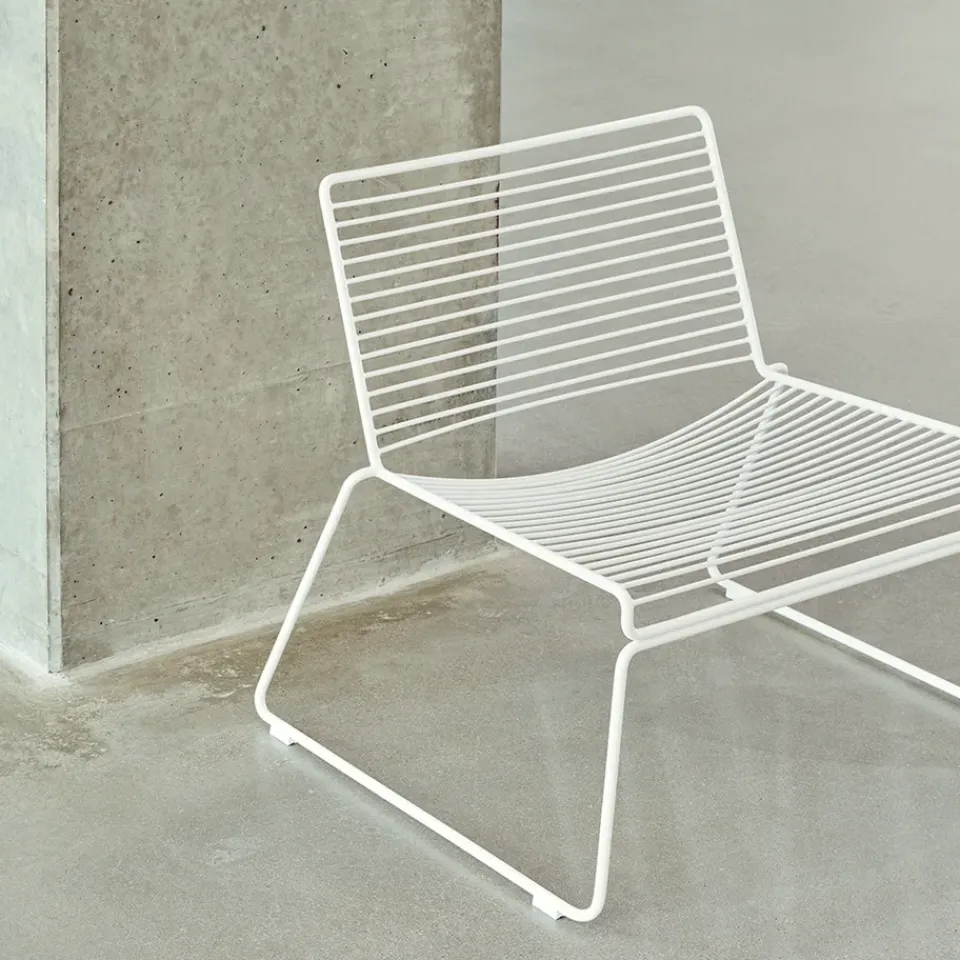 HAY Outdoor Lounge Furniture*Hee lounge chair, White