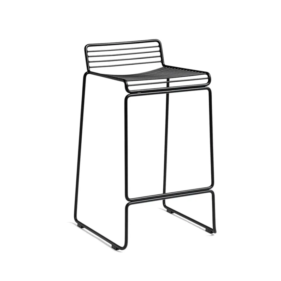 HAY Seating|Bar Stools*Hee Low barstool, Black