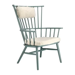 Stolab Armchairs & Footstools*Henriette armchair, Fog 22 BlueWhite