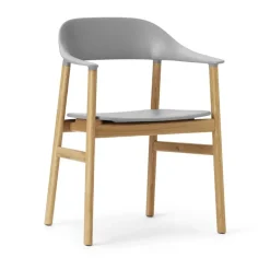 Normann Copenhagen Chairs*Herit armchair oak, Grey