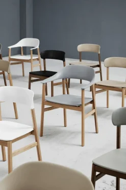 Normann Copenhagen Chairs*Herit armchair oak, Grey