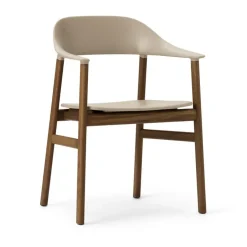 Normann Copenhagen Chairs*Herit armchair smoked oak, Sand Beige