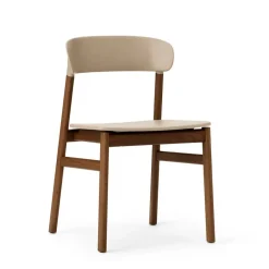 Normann Copenhagen Chairs*Herit chair smoked oak, Sand Black