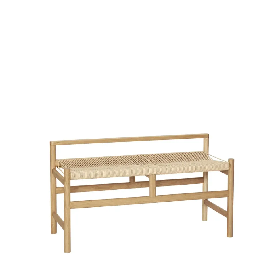 Hübsch Benches*Heritage bench 100x41 cm, Nature