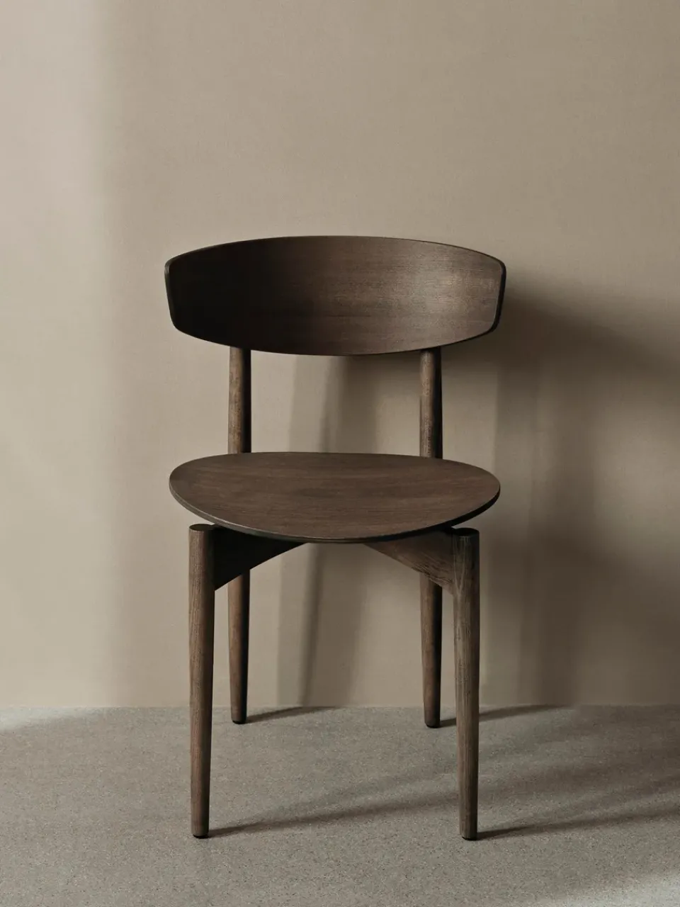 Ferm Living Chairs*Herman chair, Dark Stained Beech Brown