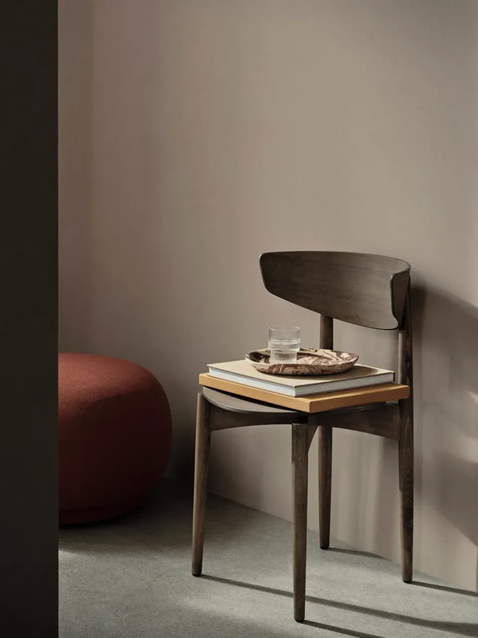 Ferm Living Chairs*Herman chair, Dark Stained Beech Brown