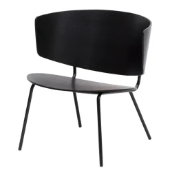 Ferm Living Chairs|Armchairs & Footstools*Herman lounge chair, Black