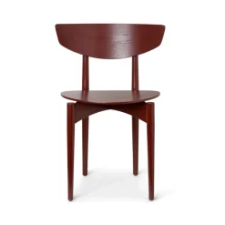 Ferm Living Chairs*Herman Stool, brown, brown ash legs Red