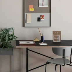 Ferm Living Chairs*Herman Stool, brown, brown ash legs Red